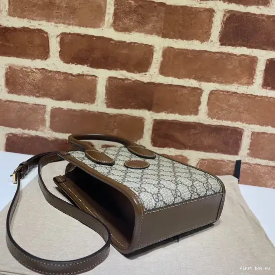 Firstbag ru bag with tote G Interlocking Mini Gucci 0605